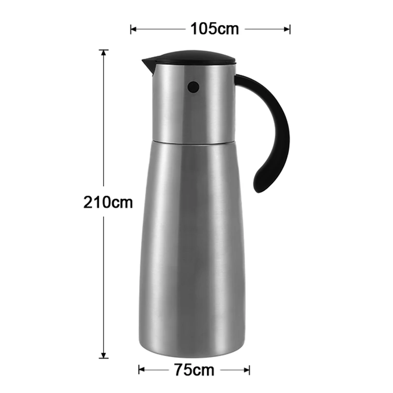 2024 New Arrivals Kitchen Accessories 600ml 304 Stainless Steel Kitchen Olive Oil and Vinegar Bottle  Dispenser for Cooking