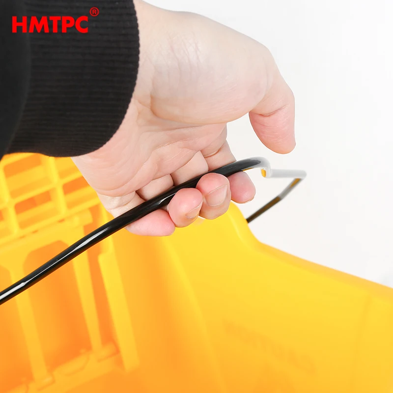 PP 30L 8Gal Wring Out Bucket Simple Cleaning Cart Plastic Double Pail Mop Wringing Storage Bucket Convenient Drain Water Barrels