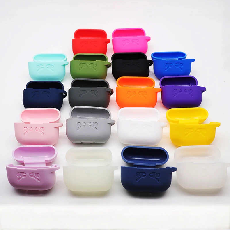 Factory Wholesale Reusable Wireless Charging Case Cover 3rd Generation Silicone Case for Airpods Pro 3