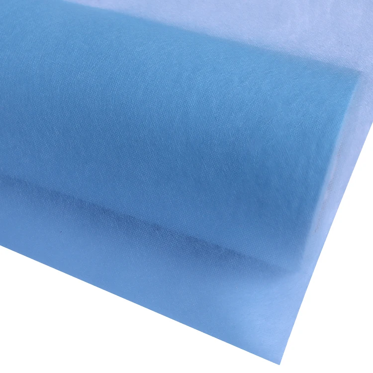 SS SMS Polypropylene Sanitary Napkin Pads Non Woven Fabric Sheet using PP Spunbond Nonwoven Fabric Baby Diaper Raw Material