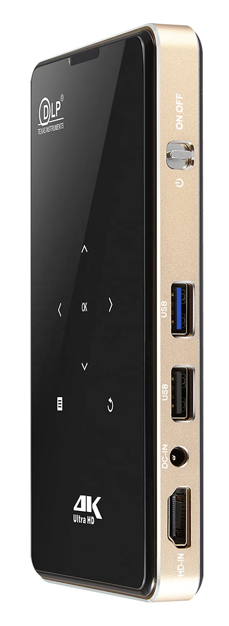 Made in China Portable mini DLP beamer Small support Home theater video Projector