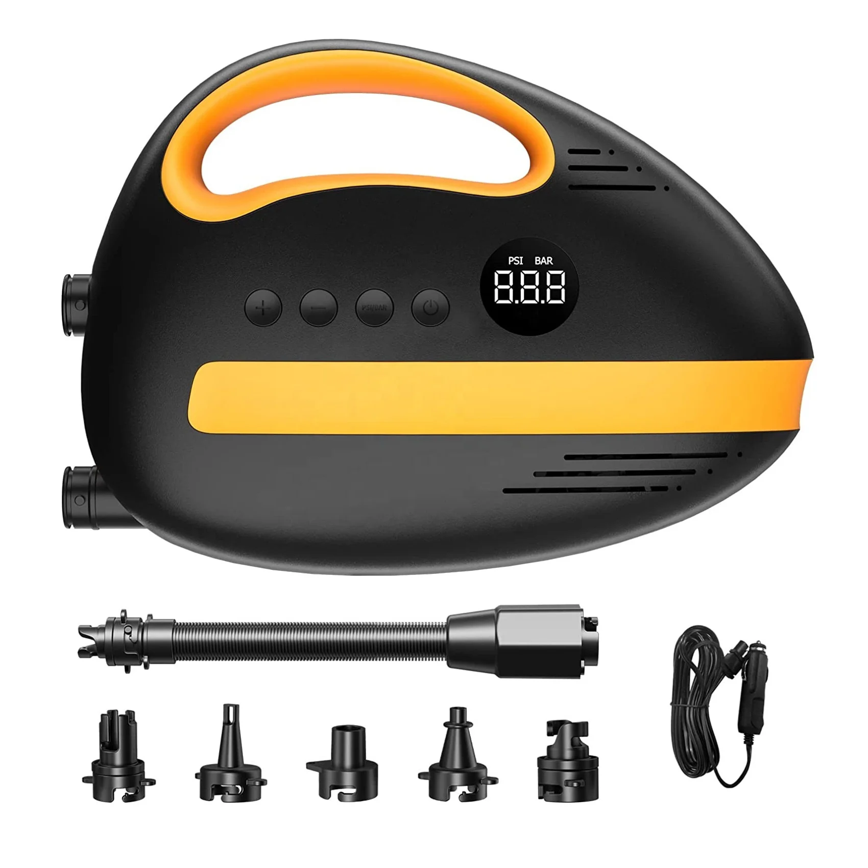 20psi Rechargeable Model SUP Electric Air Pump for SUP Kayak Inflatable boat Kite deflate Tent