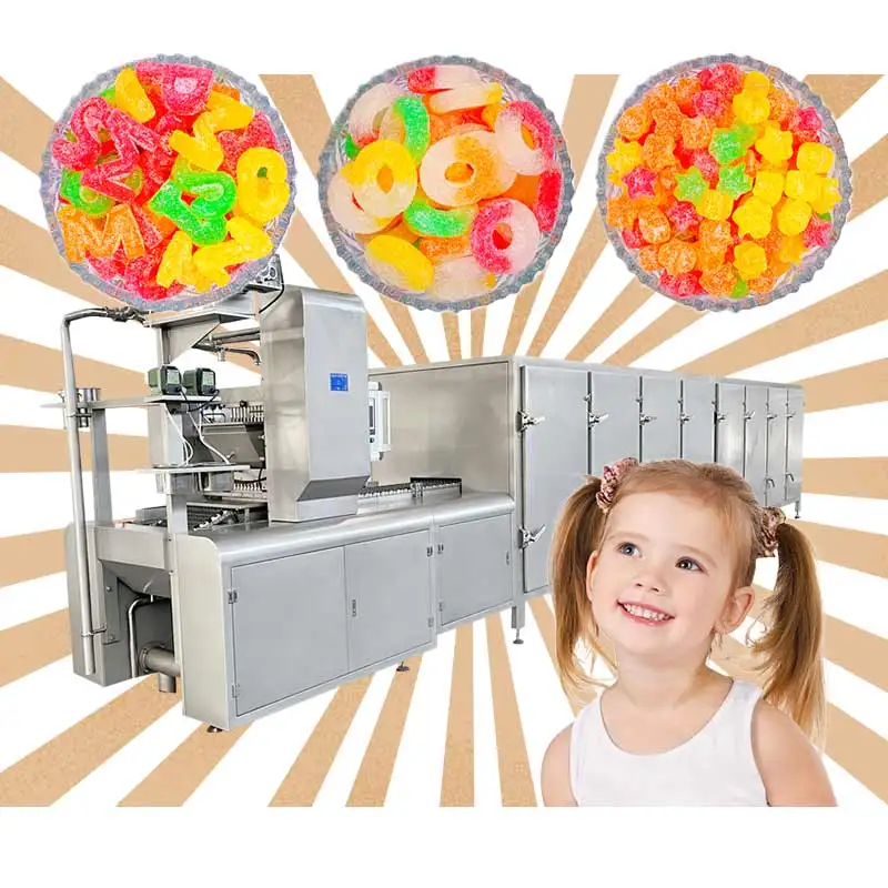 Health  Organics Green honey candy making machine heart shaped candy machine hard candy forming machine in shanghai