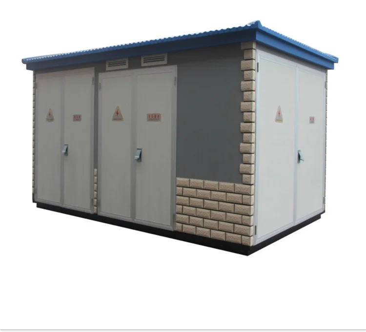 Wholesale medium factories mines oil fields pre-installed box-type distribution substation