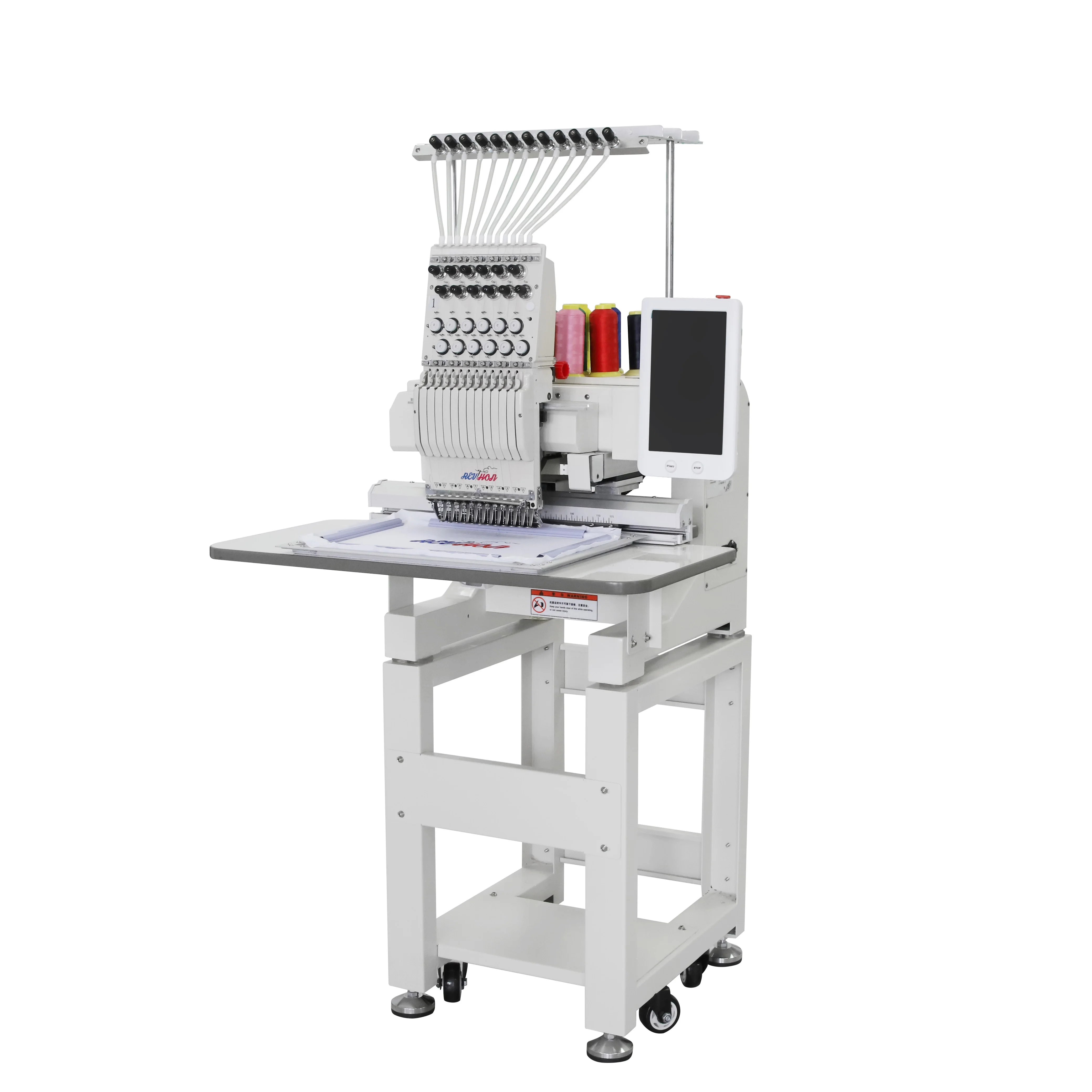 REVHON High Quality Single Head Home Use Hat T-shirt Embroidery Machine Made in China