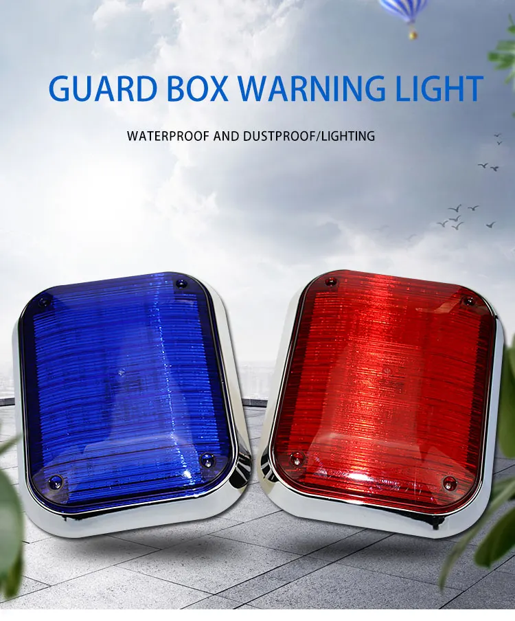 Ambulance Patrol Perimeter LED Warning Light 12V 24V Traffic Signal for Better Visibility Durable Effective Traffic Light