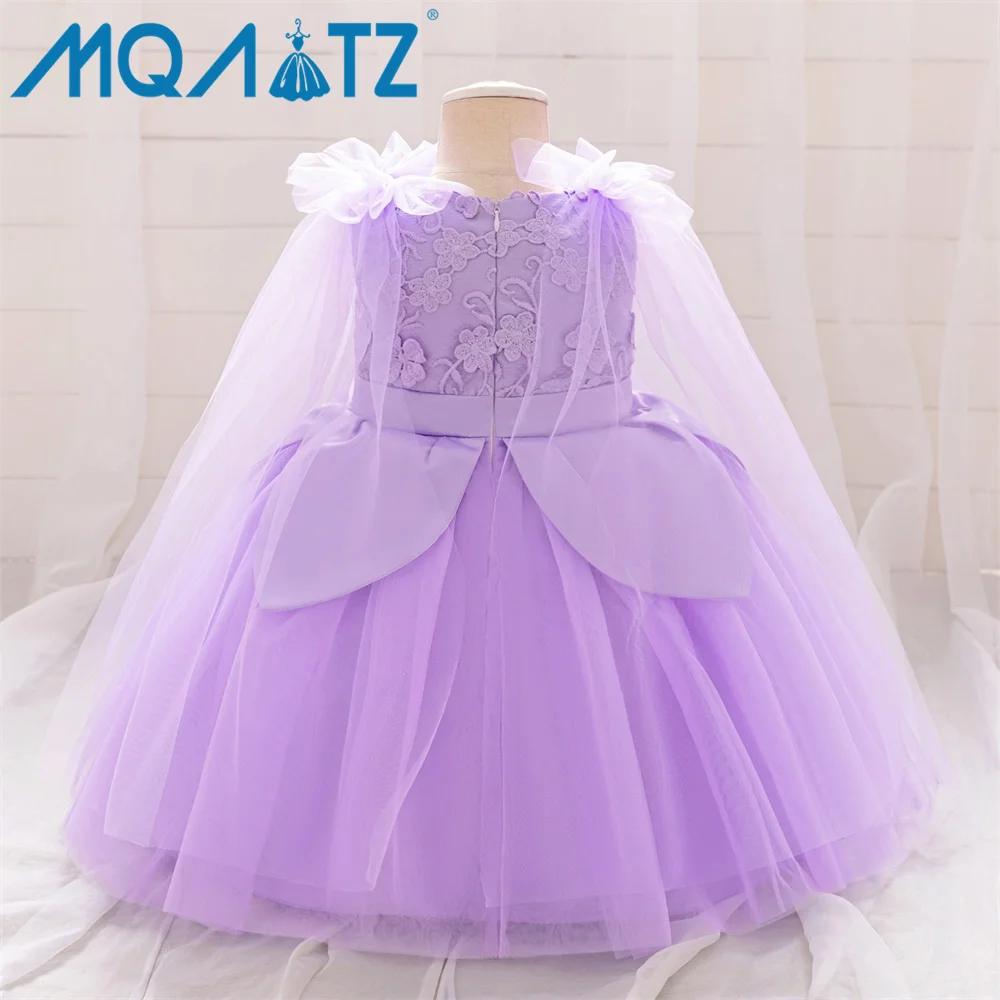 Новое поступление зеленая юбка для девочек MQATZ платье принцессы косплея элегантный костюм маленьких принцесс AXJL02