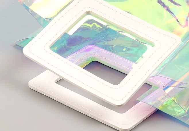 Customized Logo Cheap Fashion Sustainable Recycled Waterproof Pvc Rpet Tote Bag Pvc Zipper Toiletry Bag