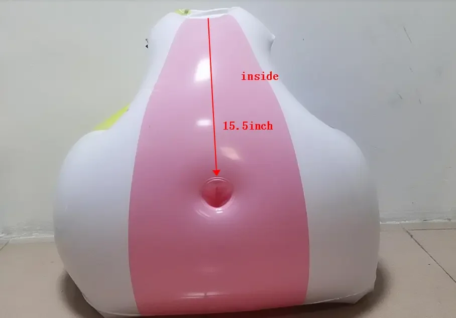 beile customized inflatable PVC adult beach shorts with SPH for man