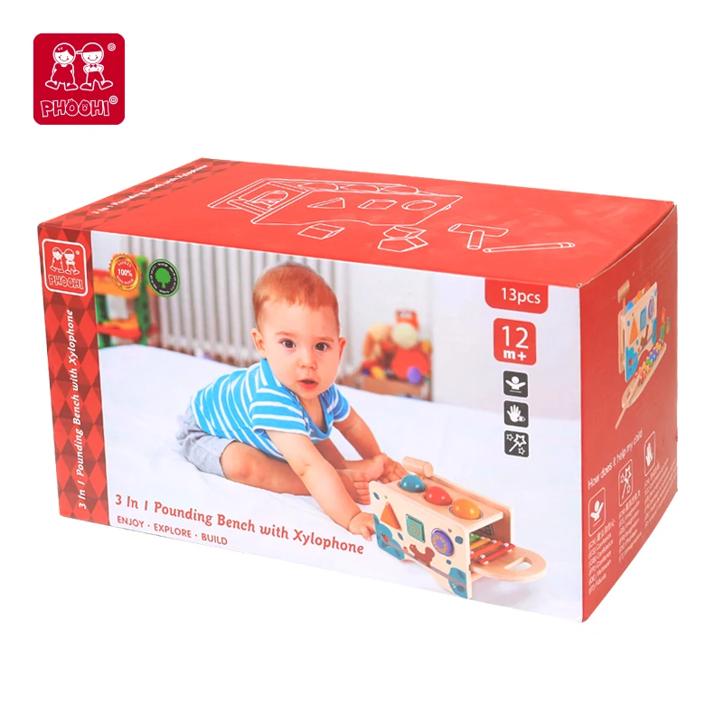 3 in 1 Educational toys wooden sorting game and musical toys for music learning