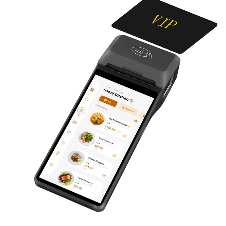 Retail Solutions Screen Mobile Android Point Of Sale Systems Touch Monitor QR Payment Machine Android Pos Z300