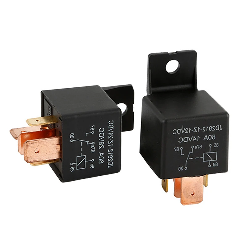  Прямая поставка от производителя 40A 80A 12V 24V авто двигатель adaper реле JD2912-1Z-12VDC для