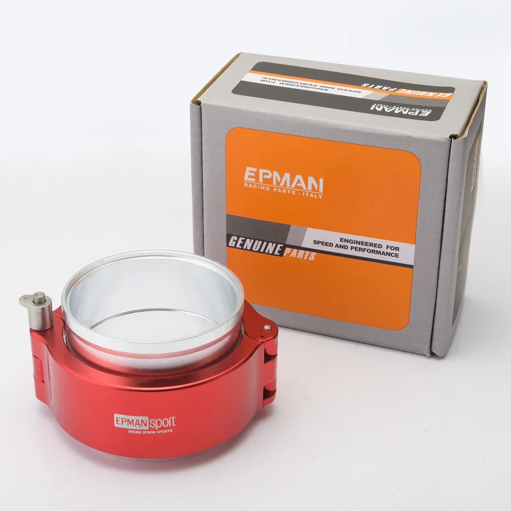 Вытяжной V-образный зажим EPMAN, быстросъемный зажим высокого разрешения, Алюминиевый зажим для труб с наружным диаметром 2,0 дюйма, турбо/интеркулер EPSS51KB