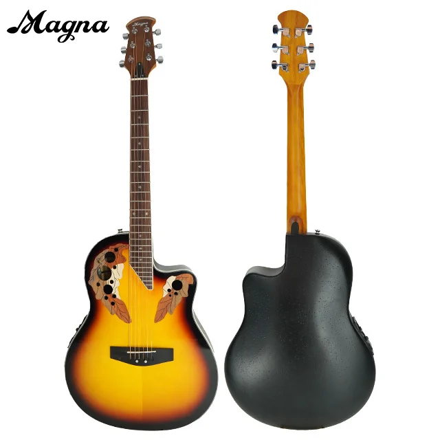 Mollo Classical Guitar 34 Size Violo 12 Cordas Multi Effects Pedals