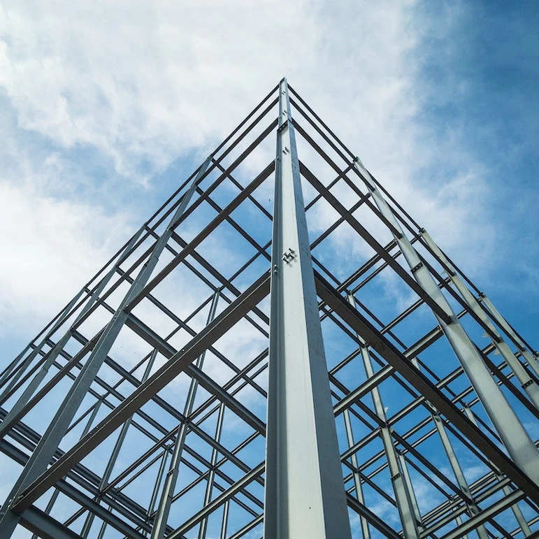 prefabricated steel structure warehouse  Insulated Steel Structure Building Multi Story Factory Building