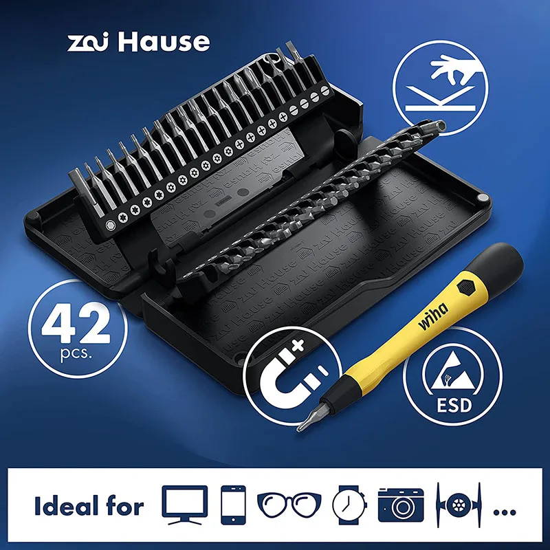  40 In 1 Magnetic Screwdriver Bits Set Mobile Phone Repairing