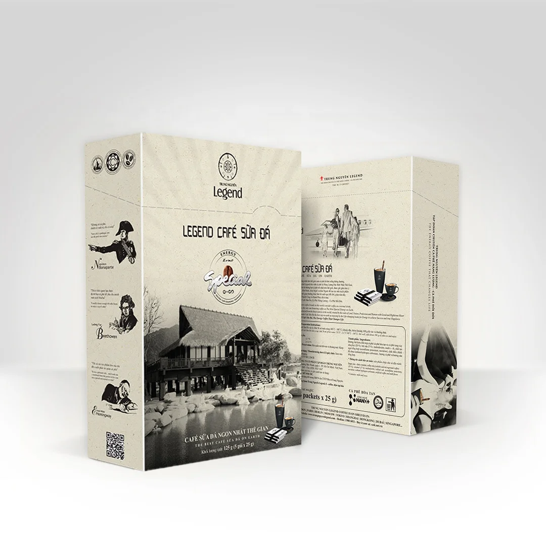 Instant Coffee - Legend Ca Phe Sua Da 3in1 (Box 5 sticks)