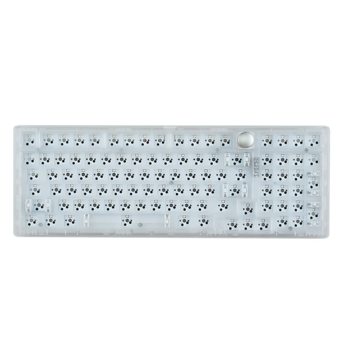 NK98T Mechanical Keyboard Kit RGB Bluetooth Three Mode Hot Swap 95 Percent Keyboard PC Plate Kit Hot Swappable With Knob