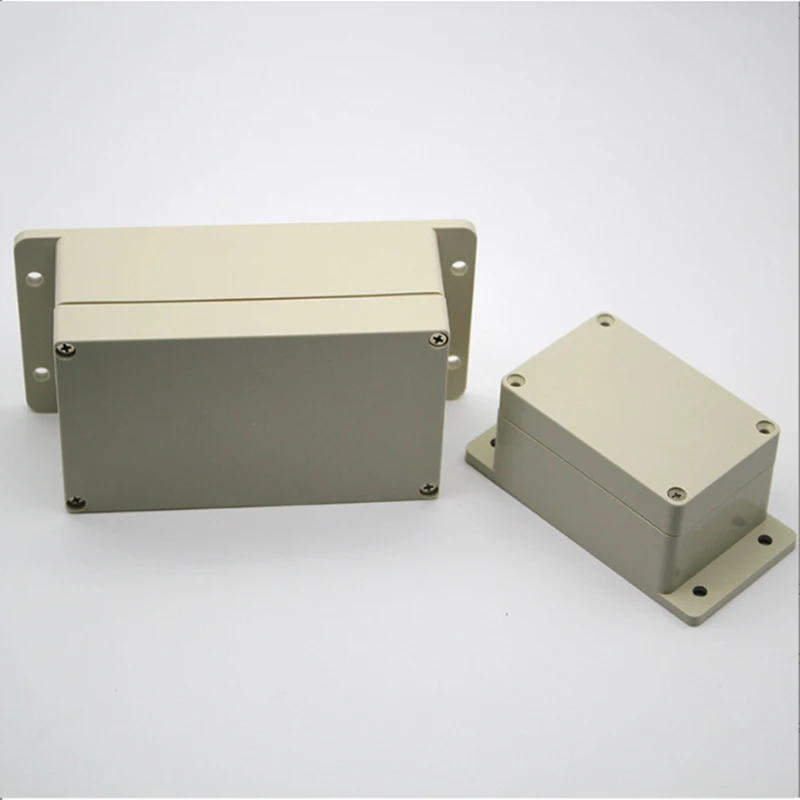 Electrical Waterproof Plastic Enclosure Monitoring Circuit Board Protect Case Drilling Holes Cable Junction Box Custom for Pcb
