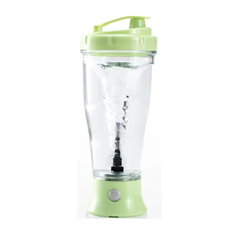 Custom Logo Printing  Electronic Battery  Pink Red Clear Protein Water Shaker Bottle Blender Eco Friendly