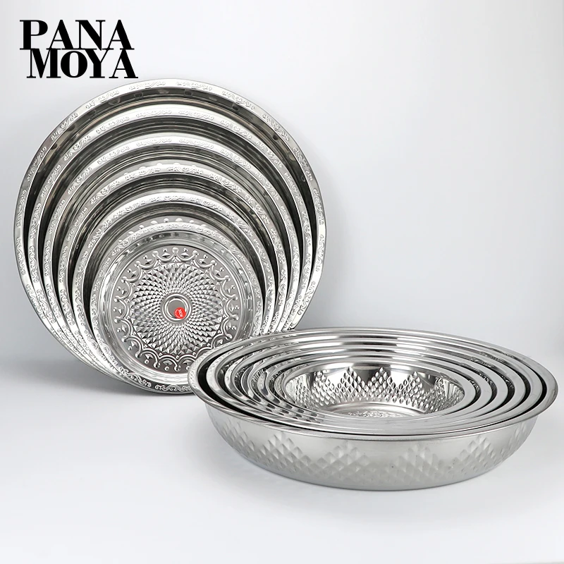 Factory Direct Sale Stainless Steel Basin Hot Selling Restaurant Hotel Kitchen Oversized Vegetable Washing Basin