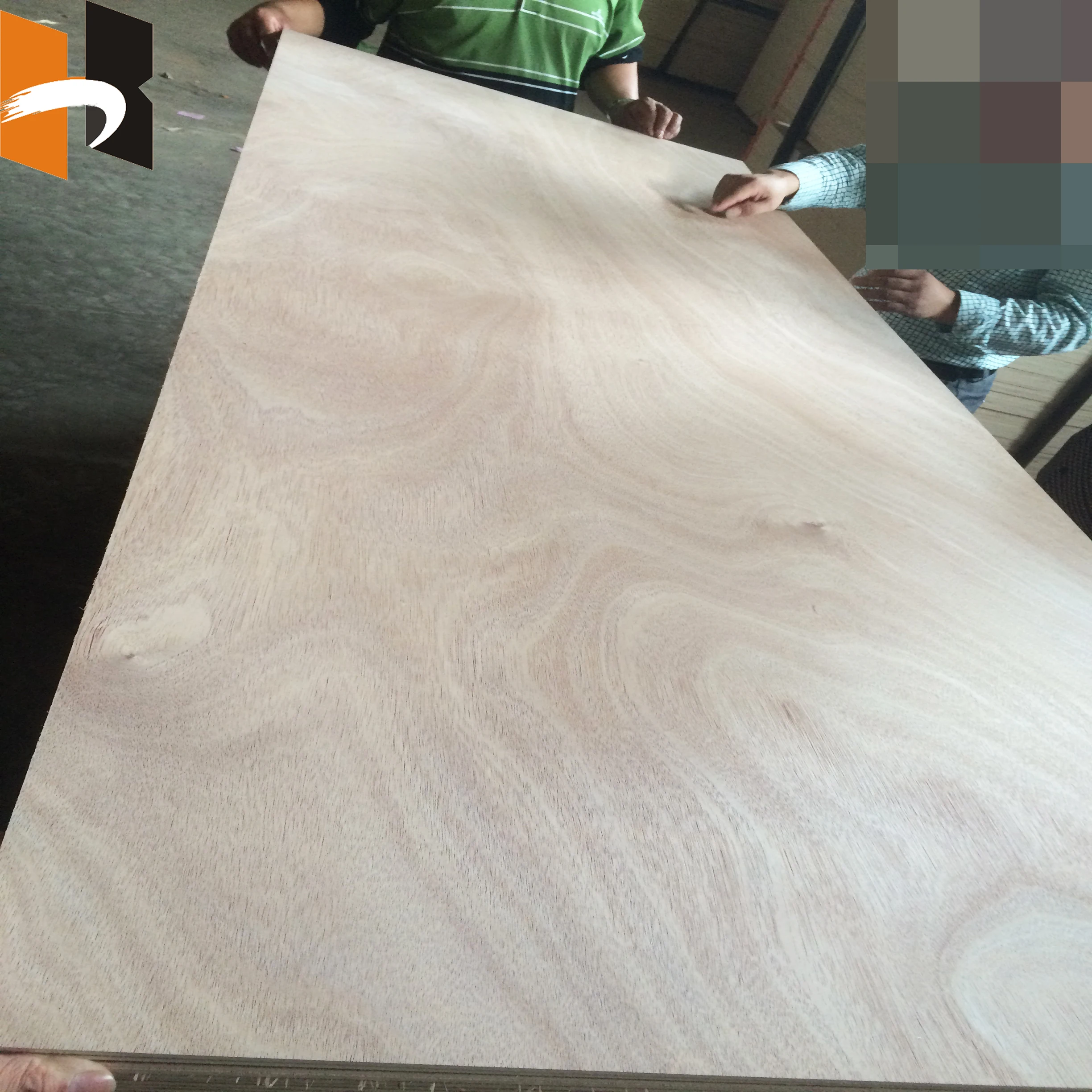 3.6mm x 915mm x 2135mm MDF HDF Poplar Hardwood Core Door Skin Plywood