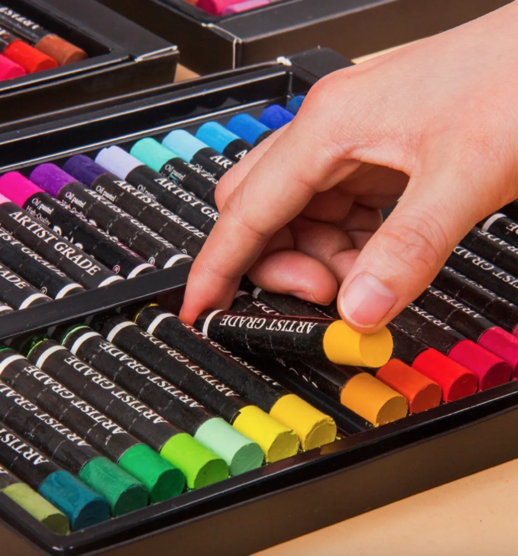 Soft Oil Pastels Set of 48 - Assorted Colors