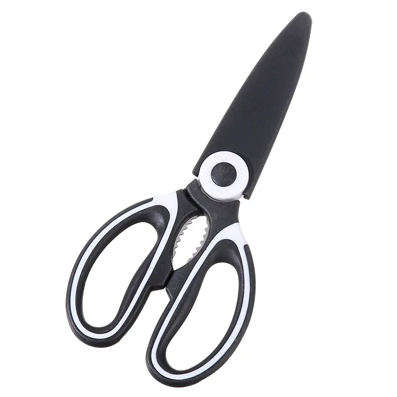 Multi-Functional Large Stainless Steel Kitchen Scissors Special Fish Cutting Vegetables Roast Broiler Strong Enough Duck Bones