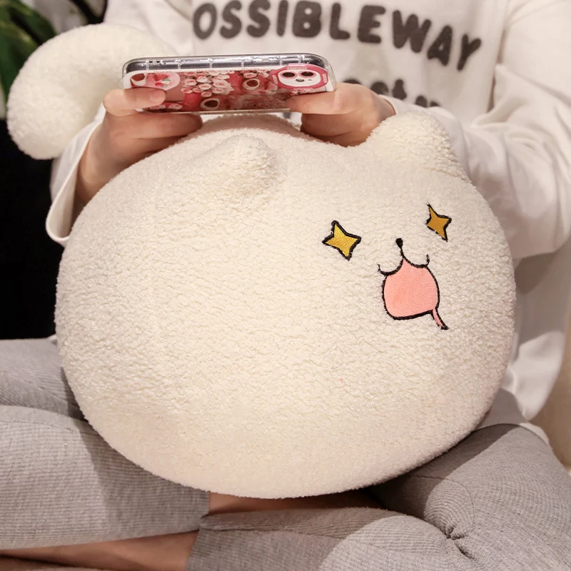 New Popular Cartoon Cat Pillow Cat Cushion Expression Cat Home Decoration Plush Toy