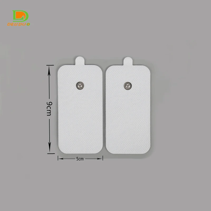 
Therapy Patches Reusable Self Adhesive Electro Replacement Electrode Pads TENS Unit Pads tens electrodes 50x90mm 