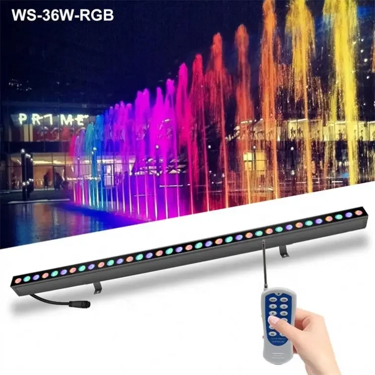 Наружные сценические огни IP65 светодиодные Настенные светильники DJ Light RGBW