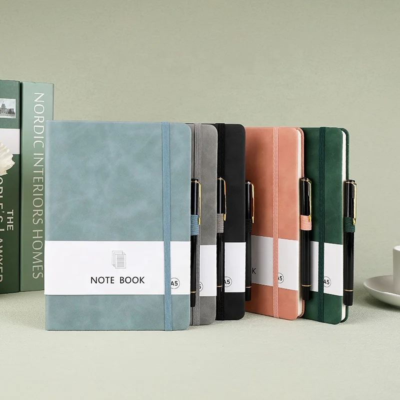Wholesale Beautiful Customizable Kids PU Leather Journal planner Notebooks