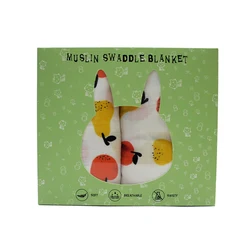 Muslin squares super absorbent cotton weave baby muslin swaddle blanket 100% cotton muslin baby blanket
