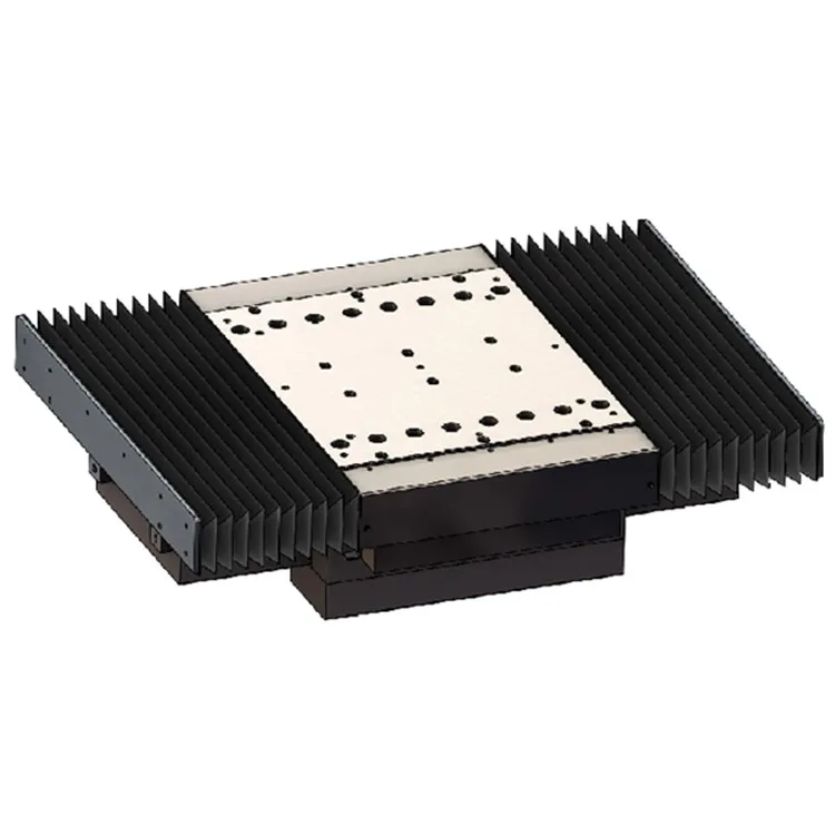 High Accuracy Hydrostatic Guides With Linear Motor Used in Milling Machines