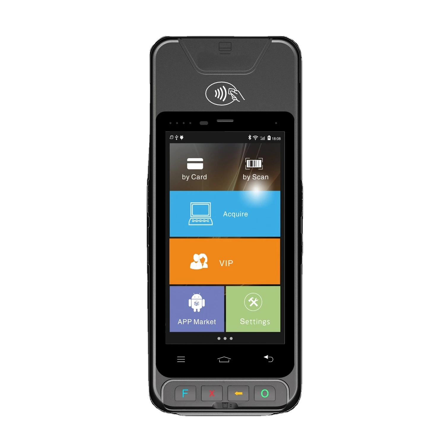 POS10Q-5 дюймовый дисплей Android 8,1 системы Прочный POS терминалов smart handheld POS кассовые аппараты с 40*58 мм Принтер