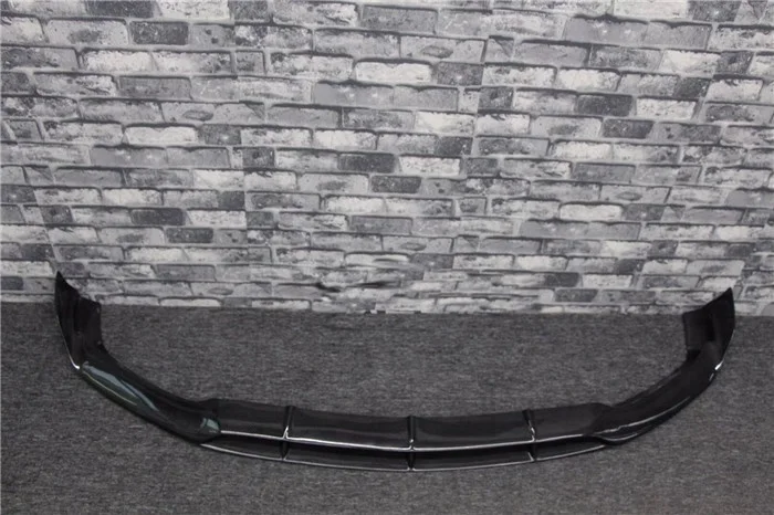 BS Style Carbon Fiber Front Bumper  Lip For  W205 C63 AMG C-Class