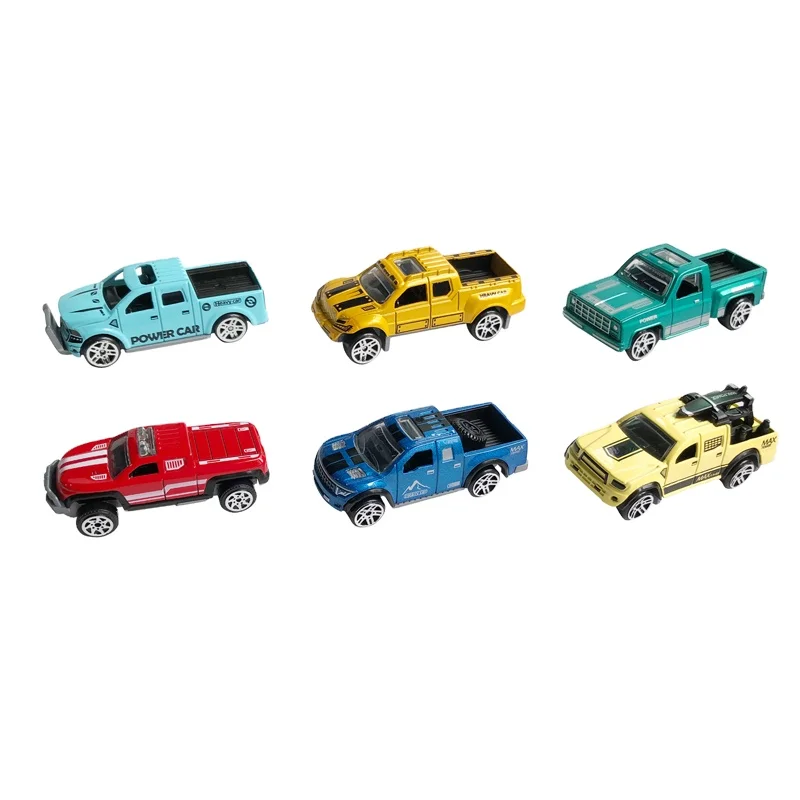 Qstoys Лидер продаж формовая игрушка автомобиль среднего колеса автомобиля металла 1:64 весы Бесплатная сплава Модель