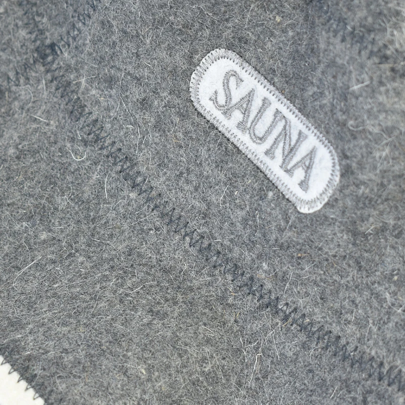 Sauna Bath Accessory Wool Sauna Cap for Sauna Use to Protect Hair