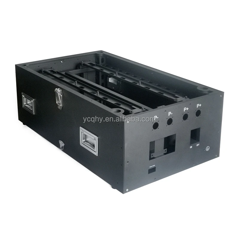 Modern novel design low price battery box solar server rack battery box case assemble box without cells lifepo4 battery