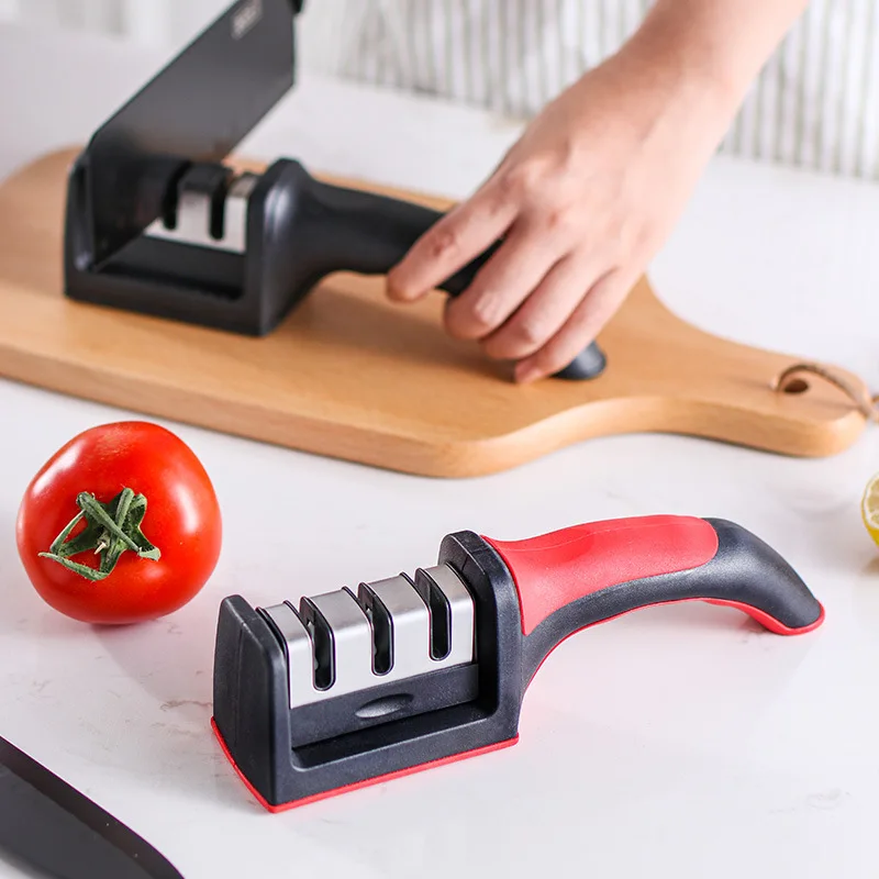 Professional Pocket Peeler Sharpen Scissors Mini Manual Kitchen Knife Sharpener