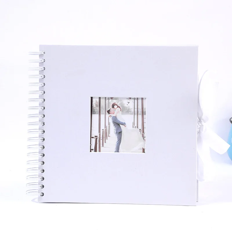Window photo album 10 inch graduation album scrapbook creative bow DIY photo album
