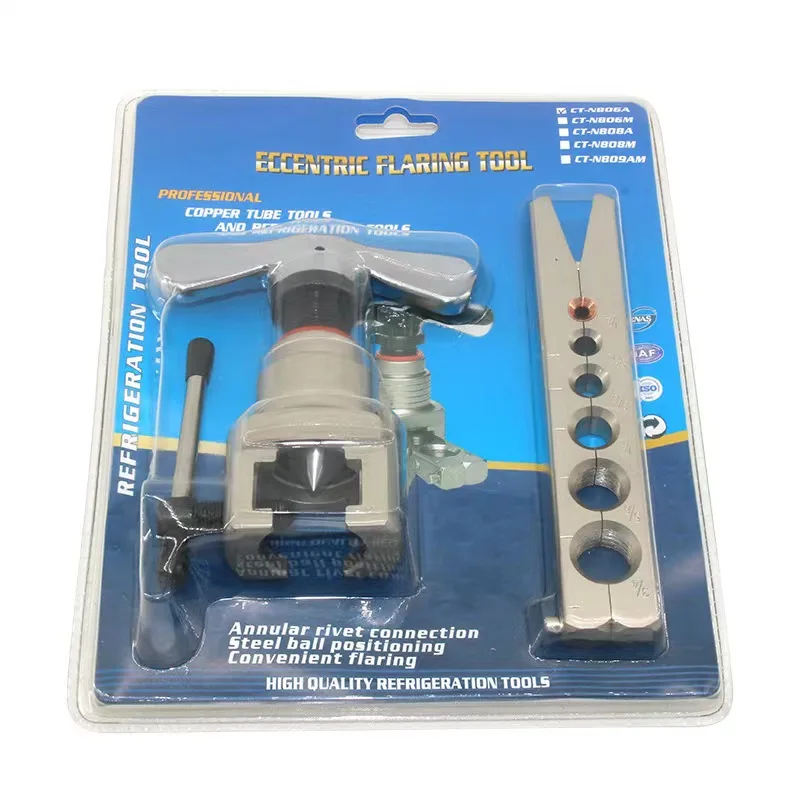 Carbon Steel Refrigeration Parts Primary Flaring Tool Kit Refrigeration Tool