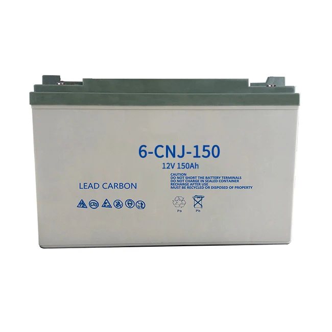AGM Long Life 12V 150ah Gel Battery for Solar Street Light System