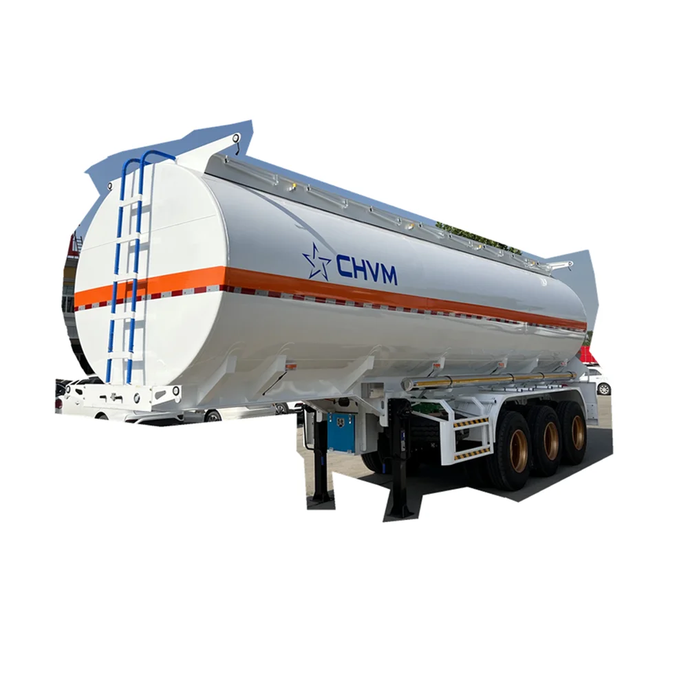 Optimized choice Diesel oil petrol gasoline transport container three axles 30000 liters oil storage tank semi trailer