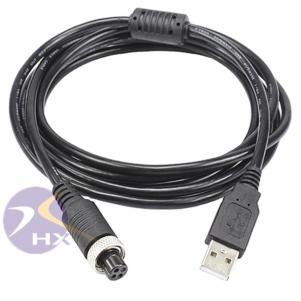 Ip67 Ip68 M12 A Coded 4 Pin 5 Pin Female To Usb A Male Connector Cable M12 To Usb Cable