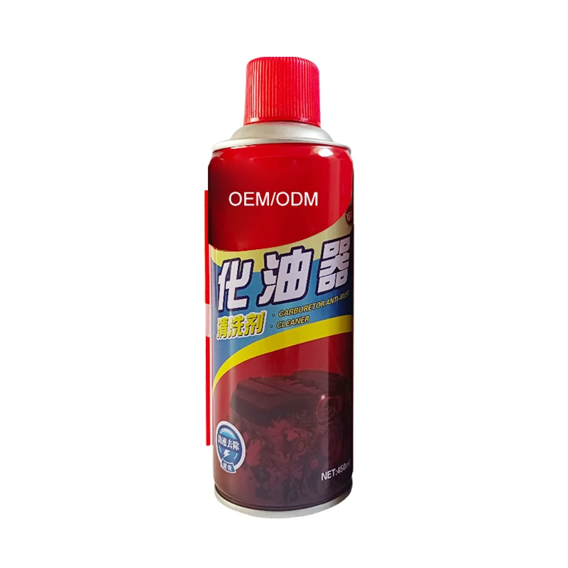 Manufacturer 450ml car care product carburetor cleaning choke carb cleaner