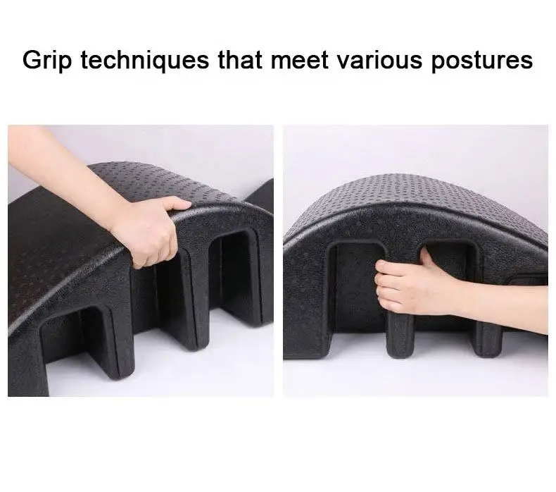 Yoga Gym Fitness Equipment Accessories Bending Cervical Vertebra Arc Foam Spine Corrector EPP Pilates