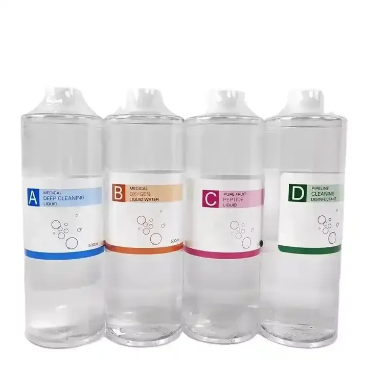 Aqua Solutions Liquid Cosmetic Hydro Peels Serum For Beauty Facial Aqua Peeling Hydra Solution H202 Hydra Peel Machine Solution