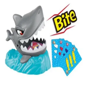 DF shark Mouth Bite Finger Game Toys Funny Dentist Bite Joke Toy for Kids Family Prank Tricks decompression toys Horrible