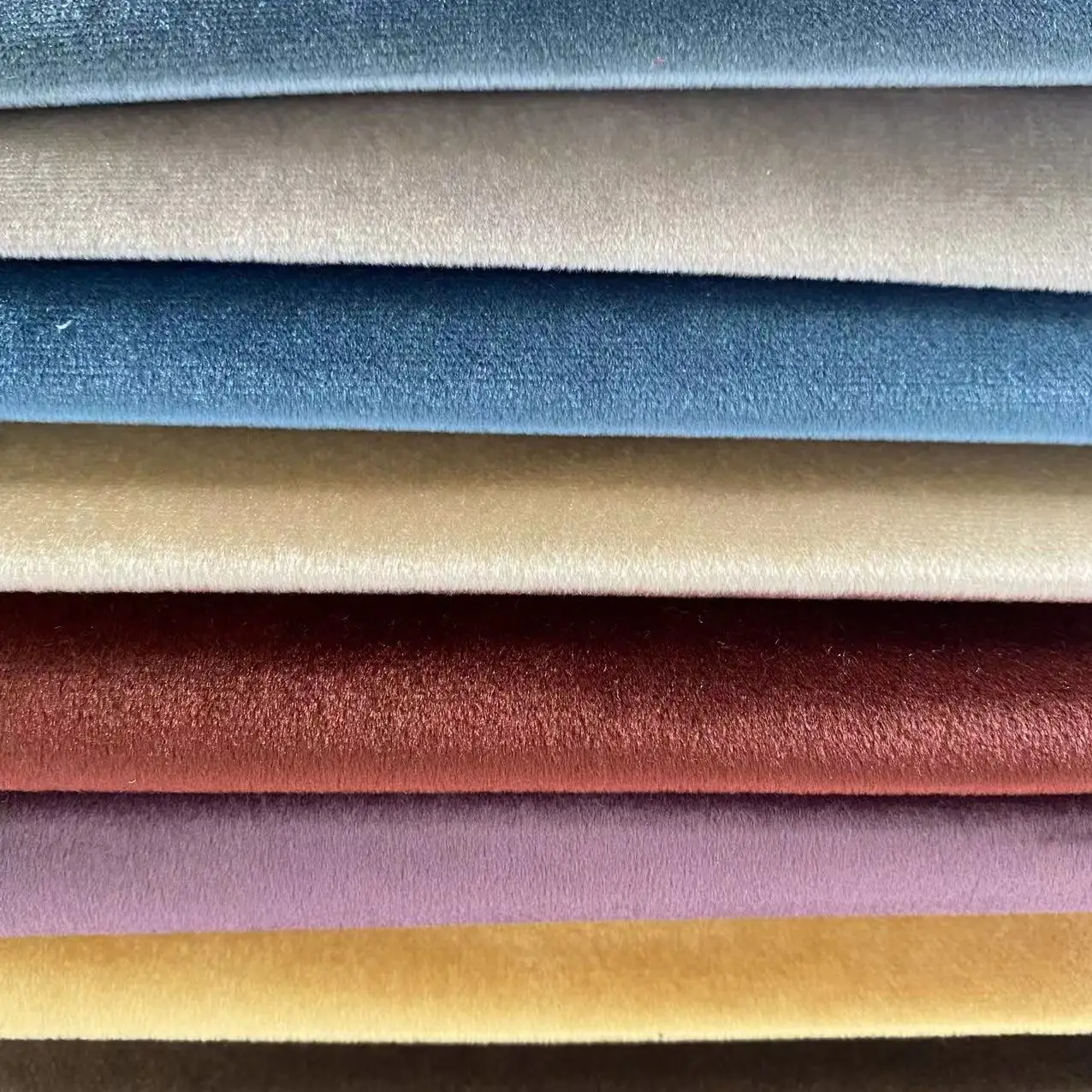 Factory sale 100% Polyester Holland velvet fabric upholstery velvet fabric for curtain fabric textile